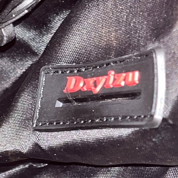 Dxyizu Red Roll-Top With USB Charging Port & Multiple Compartments Backpack Sz L - Picture 11 of 13